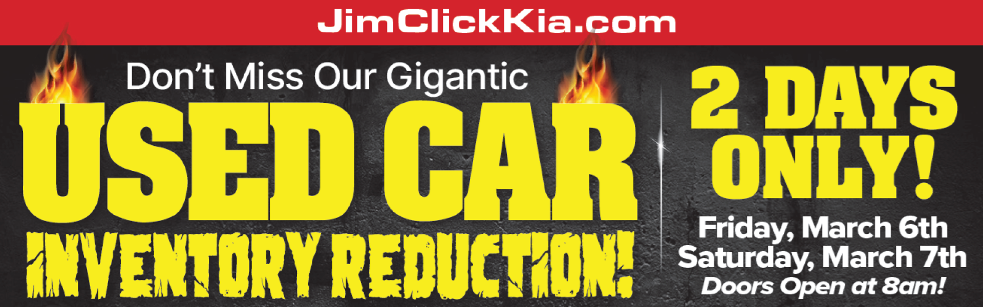 6-7 Sales Event-Used Car Inventory Reduction